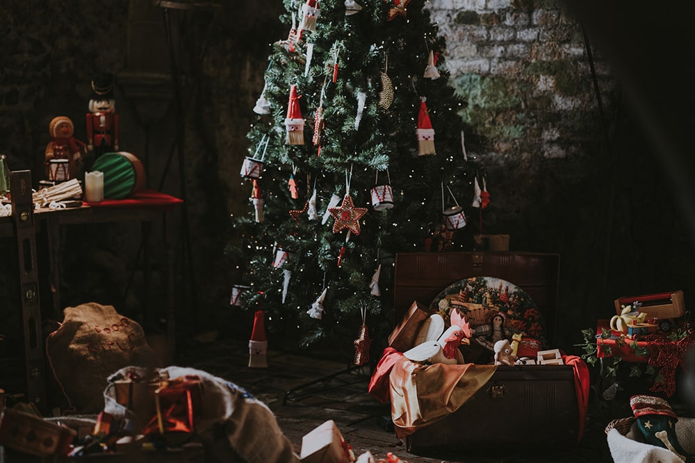 vintage christmas decor