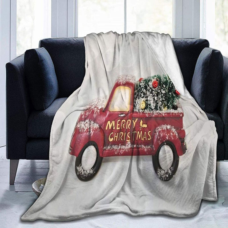 Red Truck Christmas Decor