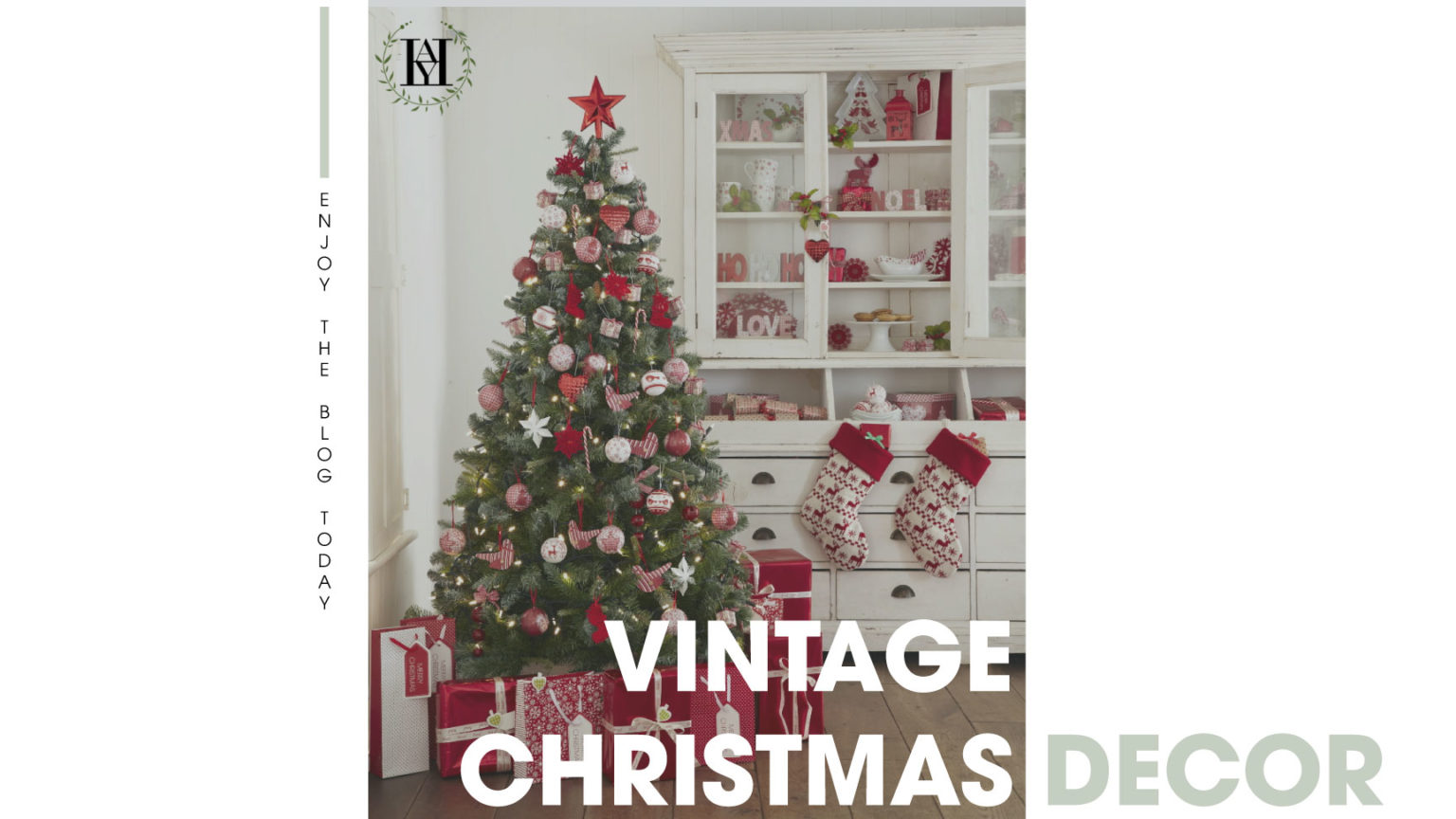 How To Easily Transition Your Fall Decor To Vintage Christmas Decor