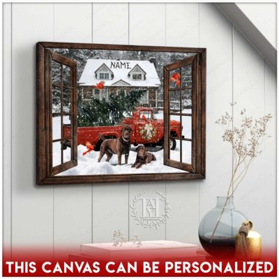 christmas canvas