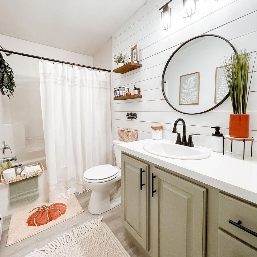 thanksgiving bathroom decor