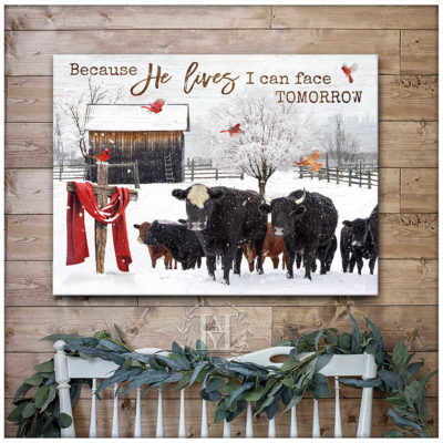 farmhouse winter art