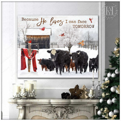 farmhouse winter art