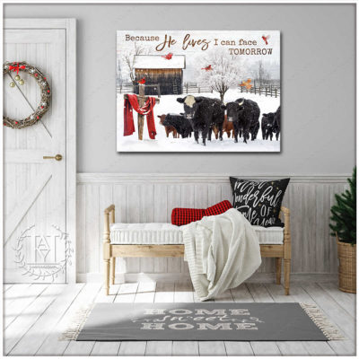 farmhouse winter art