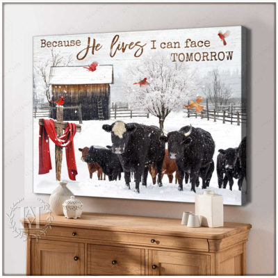 farmhouse winter art