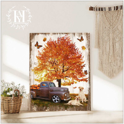 farmhouse truck art