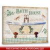 farmhouse bathroom canvas