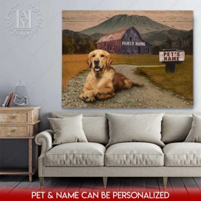 personalized pet canvas