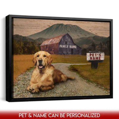 personalized pet canvas