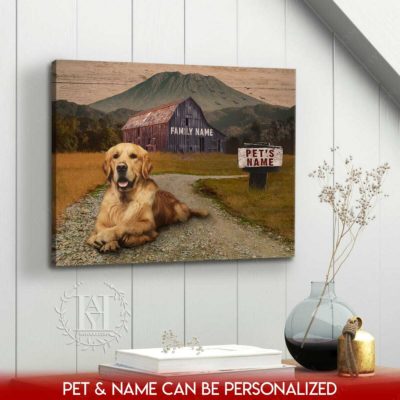 personalized pet canvas