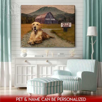 personalized pet canvas
