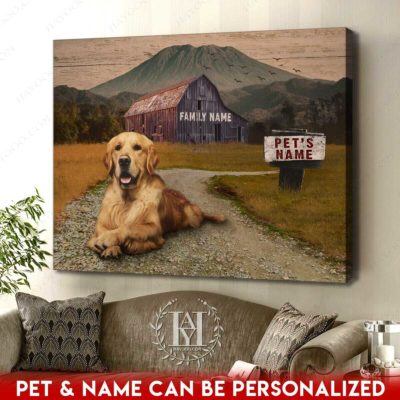 personalized pet canvas