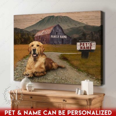 personalized pet canvas