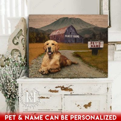 personalized pet canvas