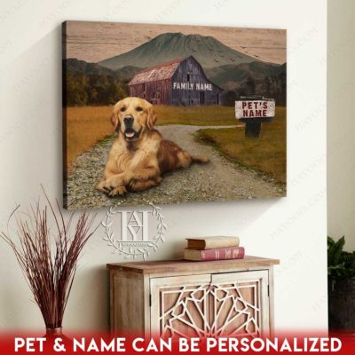 personalized pet canvas
