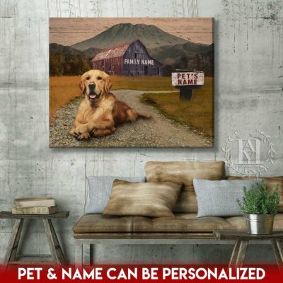 personalized pet canvas