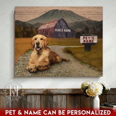 personalized pet canvas