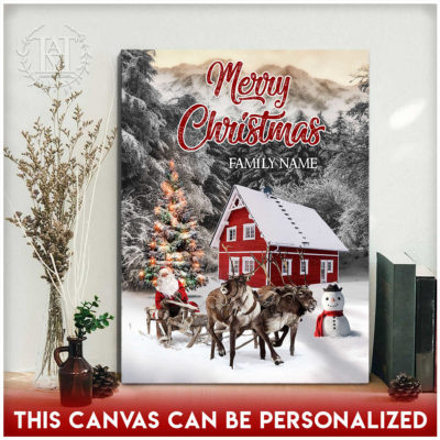 farmhouse santa claus