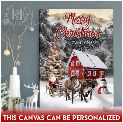 farmhouse santa claus