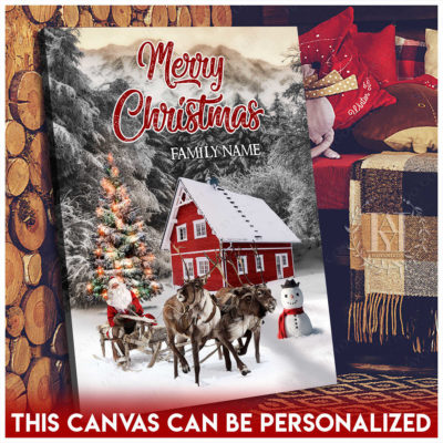 farmhouse santa claus