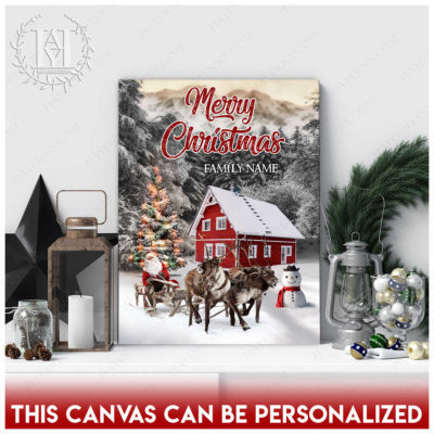 farmhouse santa claus