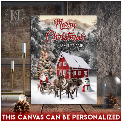 farmhouse santa claus