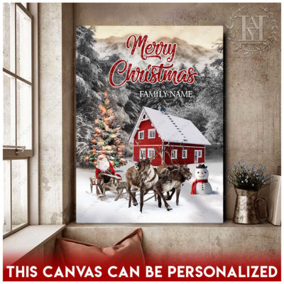 farmhouse santa claus