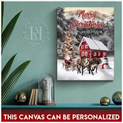 farmhouse santa claus