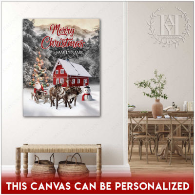 farmhouse santa claus