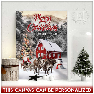 farmhouse santa claus