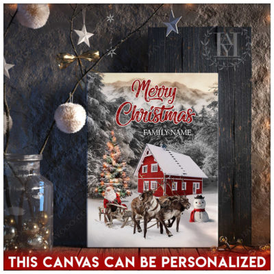 farmhouse santa claus