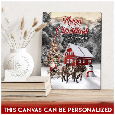 farmhouse santa claus