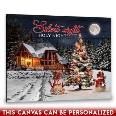 white christmas art