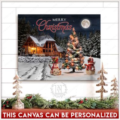 white christmas art