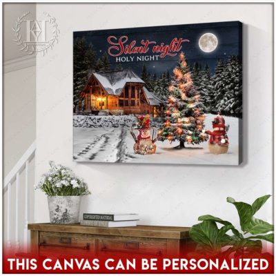 white christmas art