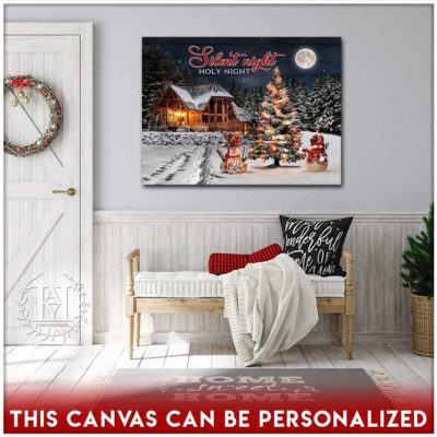 white christmas art