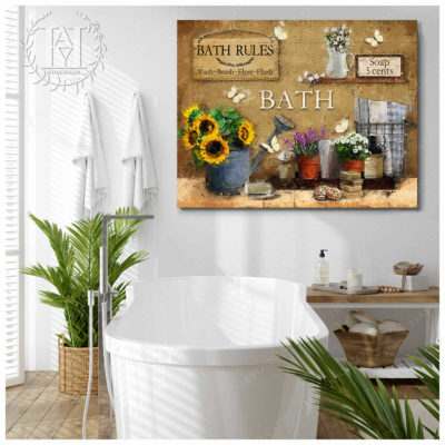 bath rules decor