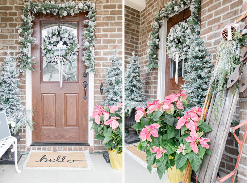 white christmas decor