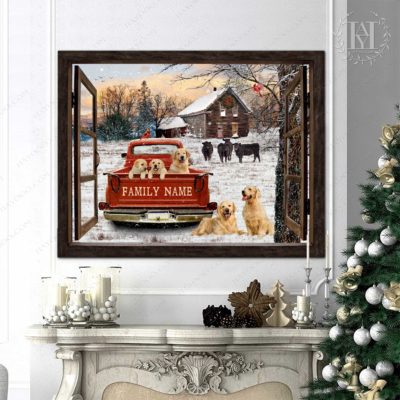 merry christmas canvas