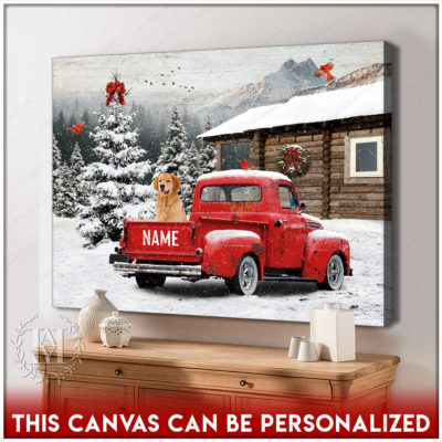 christmas pet wall art