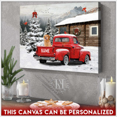 christmas pet wall art