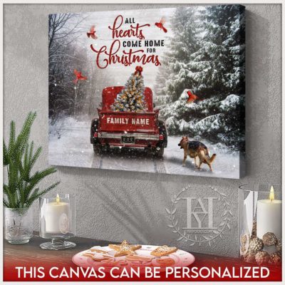 white christmas truck