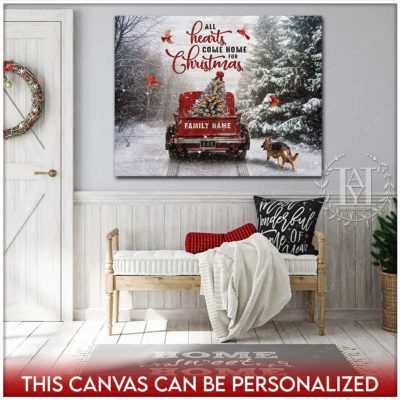 white christmas truck