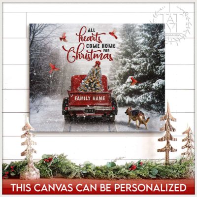 white christmas truck