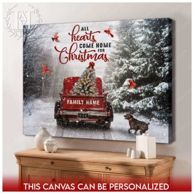 white christmas truck