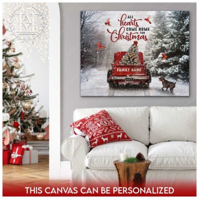 white christmas truck