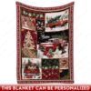 rustic christmas blanket