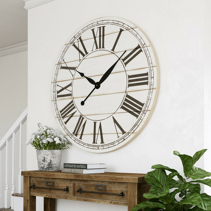 Wall clock decor