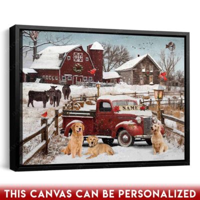 christmas barn art