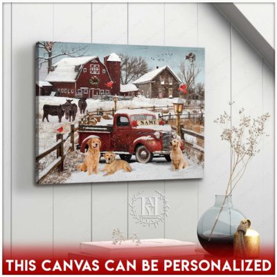 christmas barn art